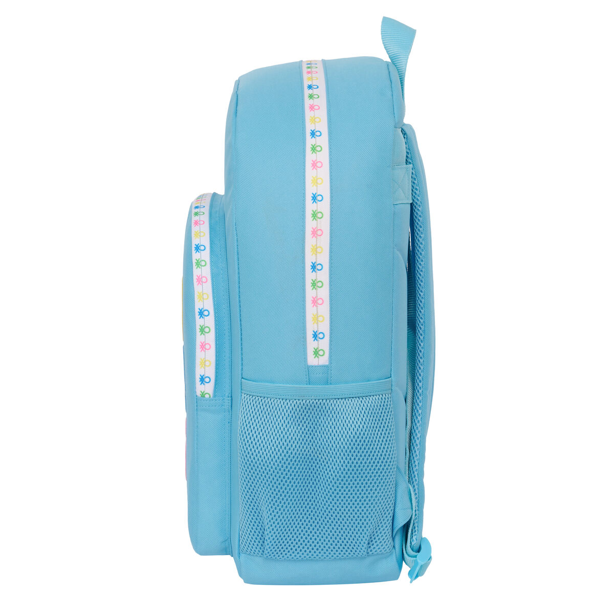 Skolas soma Benetton Spring Celeste 30 x 46 x 14 cm